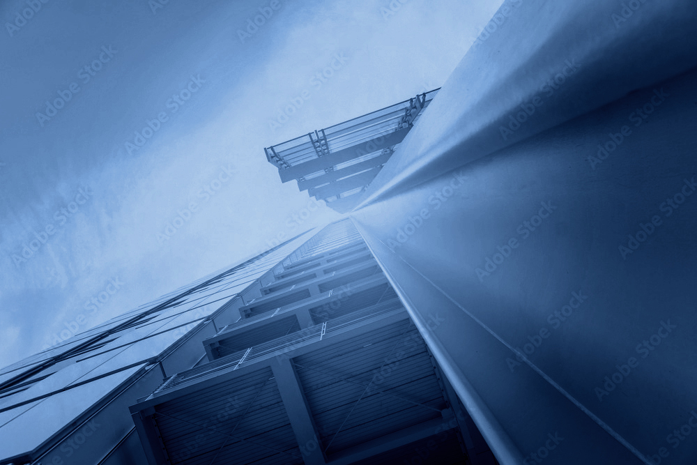 Struttura in acciaio industriale